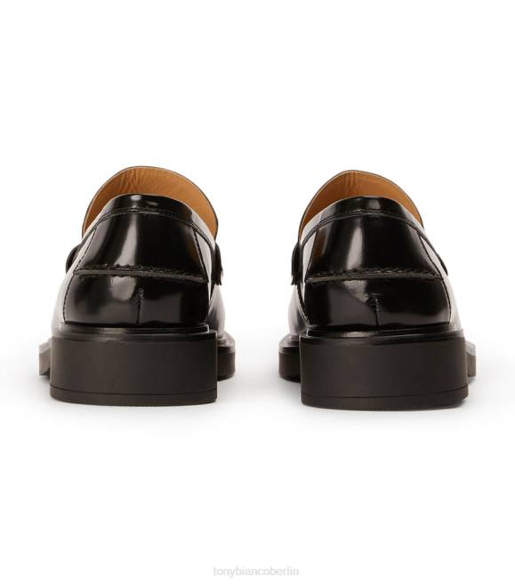 Slipper| de Tony Bianco Frauen Colt-Flats Schwarz hochglänzend 4624577